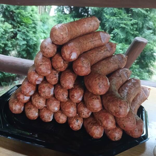 Kiełbasy prosto z grilla